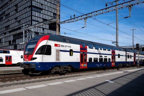 SBB passenger train station