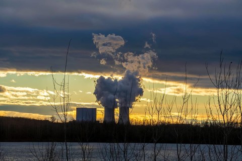 Lippendorf power plant, steam generator, lignite-fired power plant, steam power plant, district