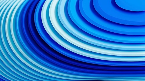 Colorful, flowing lines form a captivating abstract background, showcasing dynamic geometric shapes