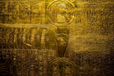 Pharaoh Tutankhamun's gold treasure, the Grand Egyptian Museum, Grand Egyptian Museum, GEM, Giza,