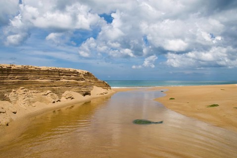 Mai Khao Beach in the north of the Thai holiday island Phuket, Thailand, Siam, Asia, Southeast