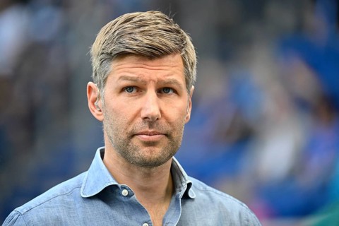 TV expert Thomas Hitzlsperger SKY portrait soccer Bundesliga, PreZero Arena, Sinsheim,