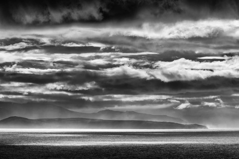 Lighting over the Norwegian European Sea, Söröya, Finnmark, Norway, September 2018