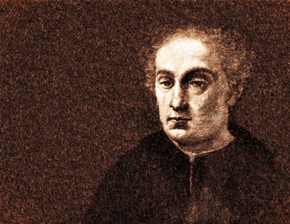Christopher Columbus, 1451, 1506, Italian navigator, digitally edited