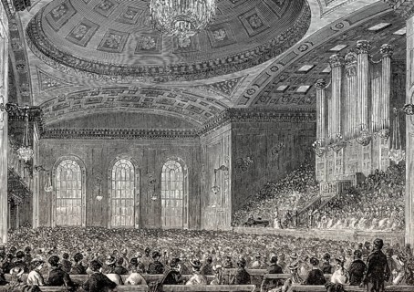 Assembly Rooms and Music Hall, George Street, Edinburgh, Scotland, 19th century