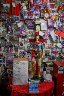 Shrine for the popular saint Antonio Mamerto Gil Núñez, better known as Gauchito Gil, Santuario del