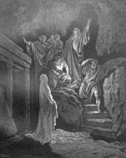 Lazarus, come out, the raising of Lazarus, John chapter 11, verse 43, cave, grotto, rock,