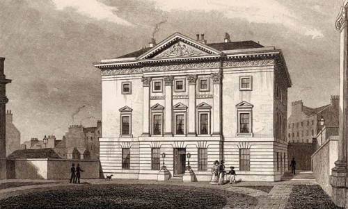 Dundas House, Royal Bank of Scotland, St Andrew's Square, Edinburgh, Scotland, 19th century, from
