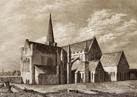 Saint Patrick's Cathedral, Dublin, Irland, 19. Jahrhundert