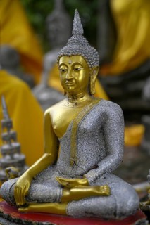 Buddha statue in Wat Yai Chai Mongkhon, Buddhist temple, Ayutthaya, Ayutthaya province, Thailand