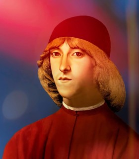 Piero di Lorenzo de' Medici, 1472 – 1503, ? lord of Florence from 1492 until 1494, digital edited