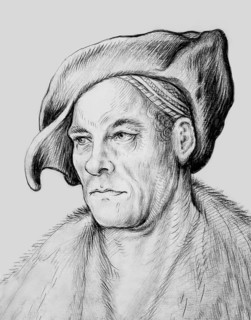 Portrait of Jakob Fugger, 1459, 1525, German businessman, digitally edited