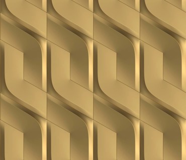 Futuristic 3D Wallpaper of black and green angular shape. High quality seamless texture