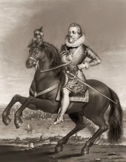 James VI and I, James Charles Stuart, 1566 – 1625, King of England, Scotland and Ireland, digitally