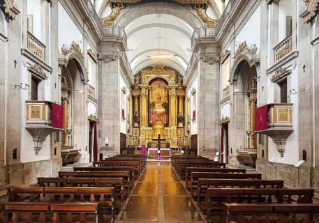 Igreja de S. Jose das Taipas, church of Saint Joseph of Taipas designed by architect Carlos