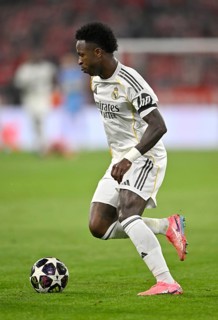 Vinicius Junior Real Madrid (07) Action on the ball Football UEFA Champions League CL Allianz