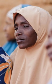 Portrait of a woman in the community of Maraban Dare, in Plateau state, 07/02/2024
