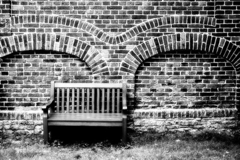 Empty bench, Germany