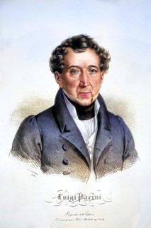 Luigi Pacini (1767-1837), Italian singer (Buffo), father of the composer Giovanni Pacini, Historic,