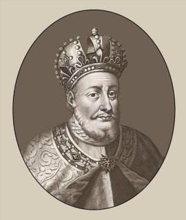 Charles the Bald, 823 – 877, emperor of the Carolingian Empire