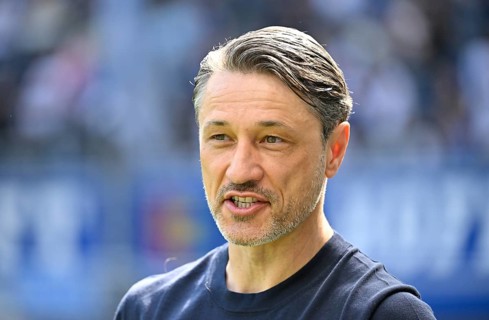 Coach Niko Kovac Borussia Dortmund BVB portrait smiles soccer Bundesliga, PreZero Arena, Sinsheim,