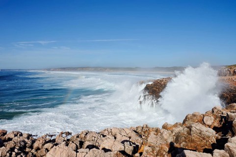 Surf on the Rocky Coast, Carrapateira, Parque Natural do Sudoeste Alentejano e Costa Vicentina,