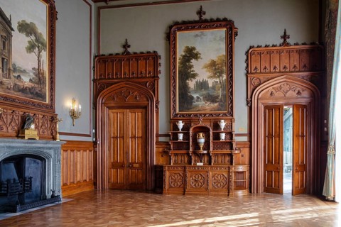 Vorontsov palace. Alupka. Crimea. Russia