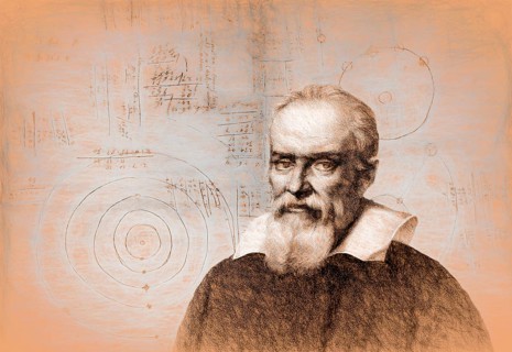 Galileo Galilei, 1564, 1642, Italian astronomer, handwritten scientific notes