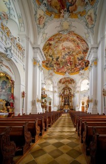 Catholic parish church of St Marinus and Anianus, former abbey church of the Benedictine monastery