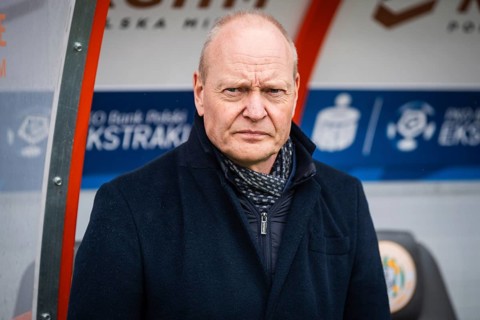 LUBIN, POLAND - MARCH 15, 2026: Football match between KGHM Zaglebie Lubin vs Lech Poznan. Head