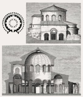 Santa Costanza, a 4th-century church in Rome, Italy