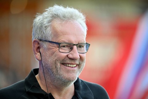 Chief Executive Officer Holger Sanwald 1. FC Heidenheim 1846 FCH Portrait smiling soccer
