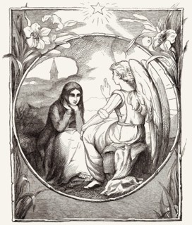 Jeanne d'Arc, die Jungfrau von Orleans, die heilige Jeanne d'Arc, beschützt und geleitet vom