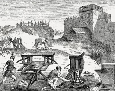 Ancient Roman siege weapons