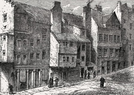 Major Weir's House, assembly rooms, West Bow, Edinburgh, Scotland, 17th century