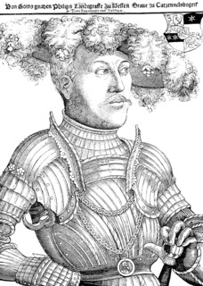 By the Grace of God Landgrave Philip of Hesse !504, 1567), Philip the Magnanimous, after a woodcut