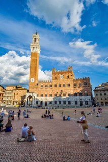 Piazza del Campo, Siena, Tuscany, Italy