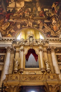 Church of San Sebastiano in Venice on a sunny day in winter, Italy
