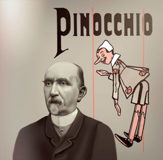 Carlo Lorenzini, 1826 – 1890, better known by the pen name Carlo Collodi, Italian author,