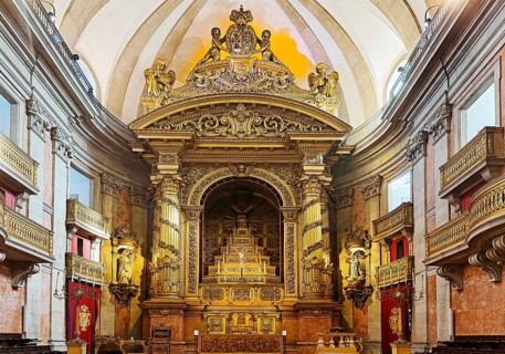 Igreja da Santíssima Trindade, Church of the Holy Trinity, its architect Carlos Amarante is also