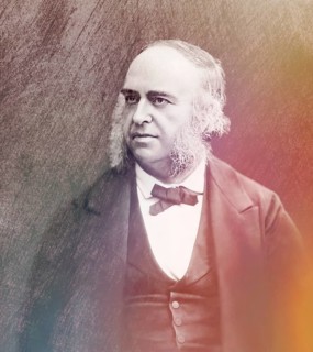 Pierre Paul Broca, 1824 – 1880, French physician, anatomist and anthropologist, digital edited