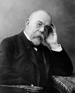 Robert Koch (11 December 1843 in Clausthal - 27 May 1910 in Baden-Baden) was a German physician,