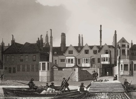 New Palace Yard, Westminster, London, UK, 1808