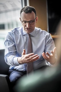 Jens Spahn (Member of the Bundestag, CDU) on 21 February 2024 at the Jakob-Kaiser-Haus at the