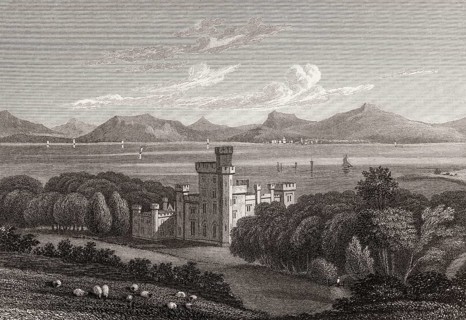 Armadale Castle, Scotland, 19th century, from Modern Athens by Th. H. Shepherd