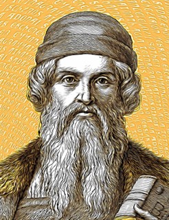 Johannes Gensfleisch zur Laden zum Gutenberg, ca 1400, 1468, inventor of printing with movable