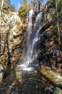 Kaledonia Waterfall in the Troodos Mountains, Cyprus