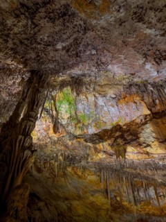 Caves of Drach, Coves del Drac, Porto Christo, Majorca, Balearic Islands, Spain, Mediterranean Sea