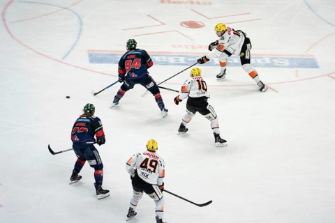 Eisbären Berlin vs. Löwen Frankfurt, ice hockey in the Uber Arena, Berlin, 02.01.2026