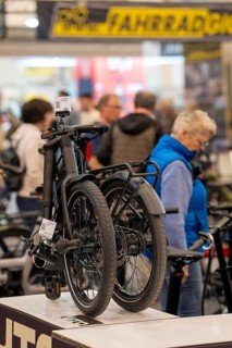 Fahrrad Essen, public fair in the halls of Messe Essen, retailers and manufacturers show everything